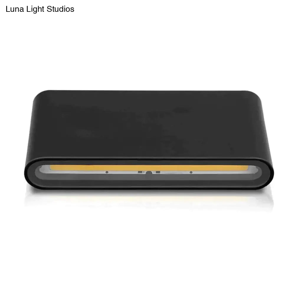 Luna | Outdoor Wall Light Black / Small - 12Cm 4.7 Warm White (2700-3500K) Lighting