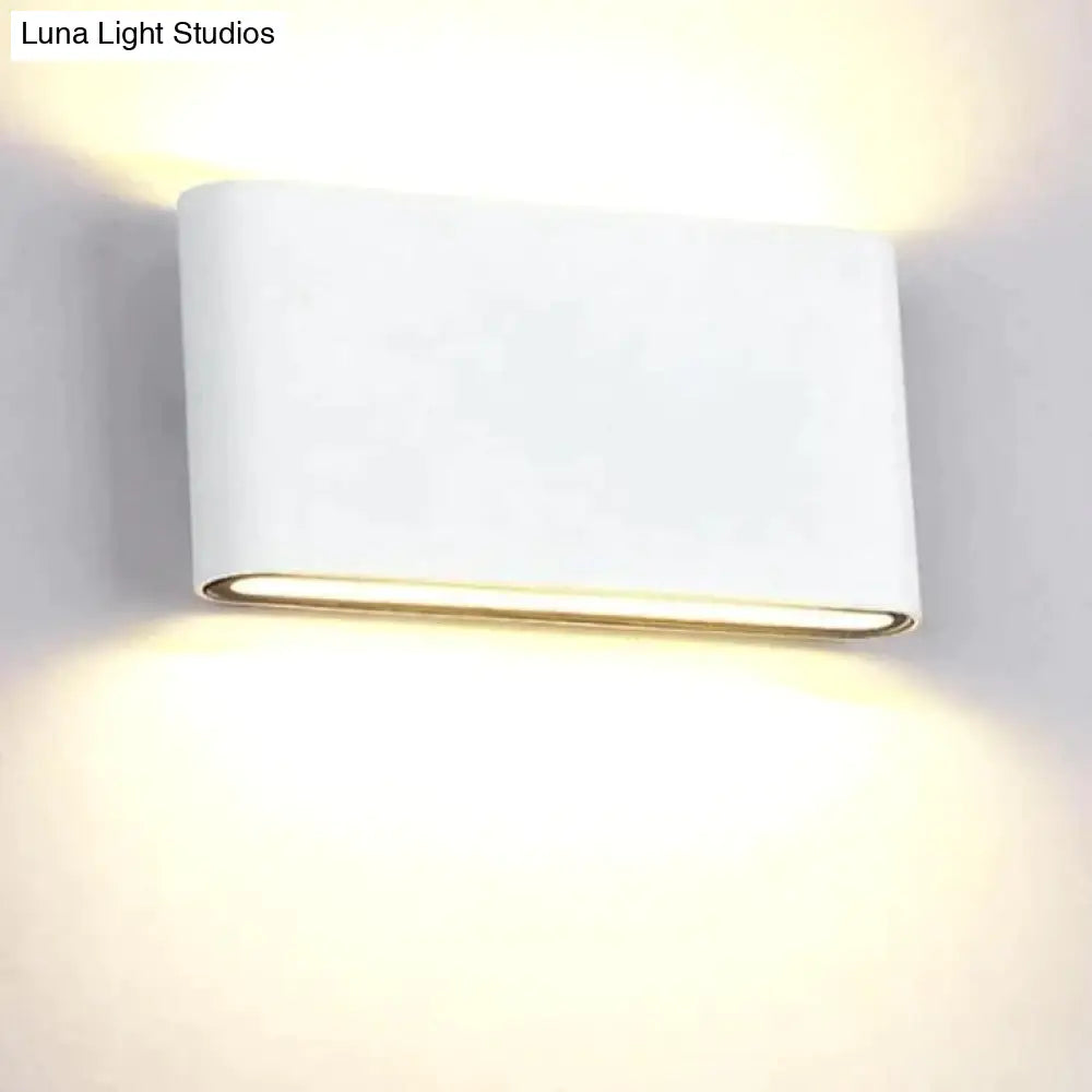 Luna | Outdoor Wall Light White / Small - 12Cm 4.7 Warm (2700-3500K) Lighting