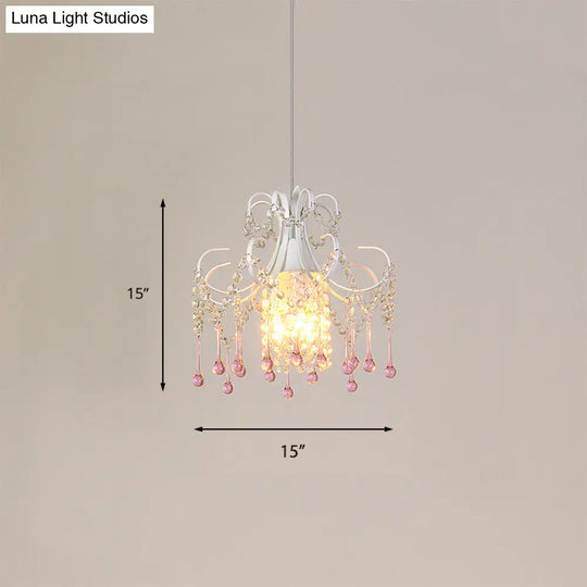 Luxurious Teardrop Crystal Suspension Pendant Light - Baby Room
Or Room Design