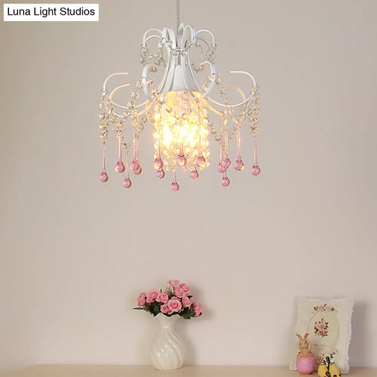 Luxurious Teardrop Crystal Suspension Pendant Light - Baby Room
Or Room Design