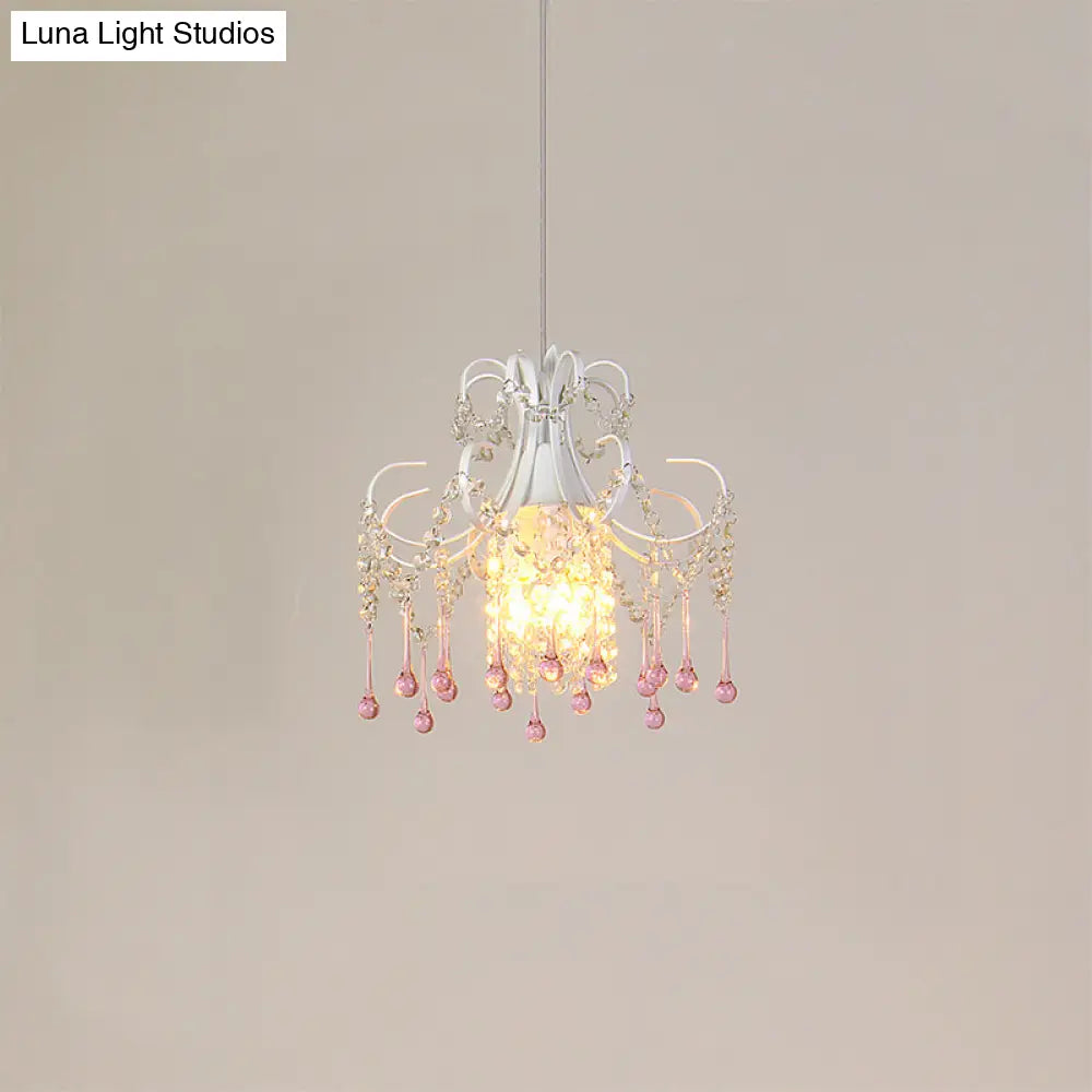 Luxurious Teardrop Crystal Suspension Pendant Light - Baby Room
Or Room Design