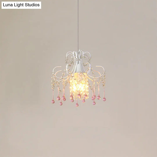 Luxurious Teardrop Crystal Suspension Pendant Light - Baby Room
Or Room Design