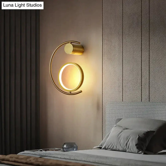 Luxury Creative Led Bedside Wall Lamp Wall Light