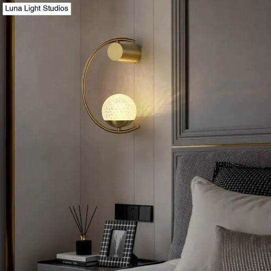 Luxury Creative Led Bedside Wall Lamp Wall Light