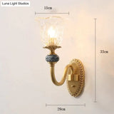 Luxury Nordic Style Bedroom Full Copper Wall Lamp Copper Wall Lamps