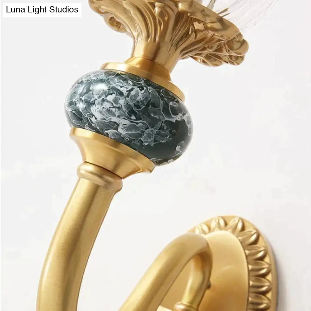 Luxury Nordic Style Bedroom Full Copper Wall Lamp Copper Wall Lamps