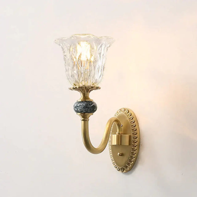 Luxury Nordic Style Bedroom Full Copper Wall Lamp Copper Wall Lamps