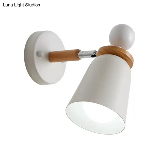 Macaron Loft Undertint Sconce Lamp - Baby Bedroom Bell Wall Light