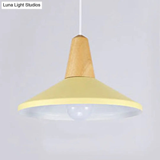 Macaron Pendant Lamp - Aluminum 10/14 Inch Wide Adjustable Cord Living Room Light