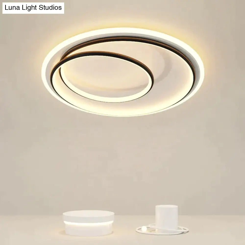 Master Bedroom Study Simple Modern Atmosphere Personalized Creative Led Room Ceiling Lamp