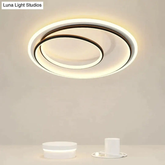 Master Bedroom Study Simple Modern Atmosphere Personalized Creative Led Room Ceiling Lamp