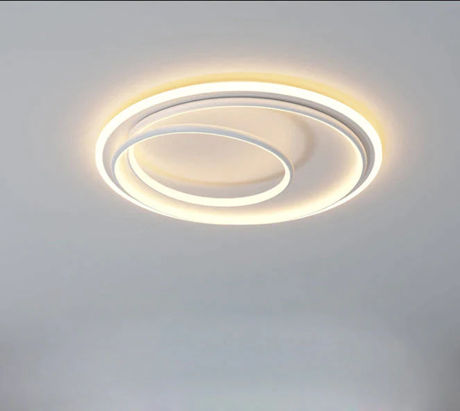 Master Bedroom Study Simple Modern Atmosphere Personalized Creative Led Room Ceiling Lamp White /