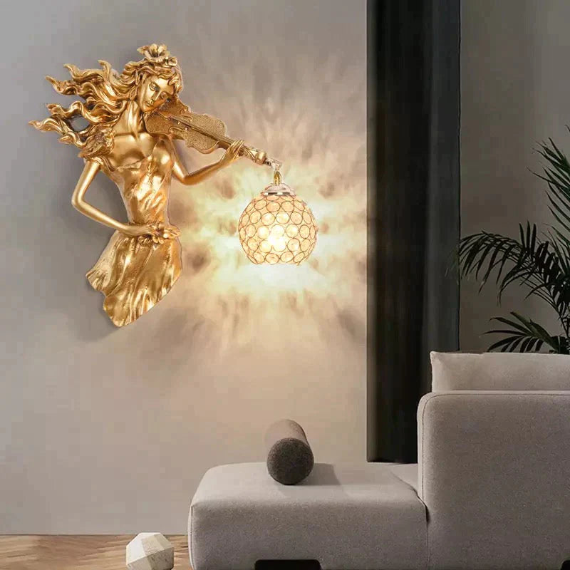 Maya | Crystal Wall Lamp