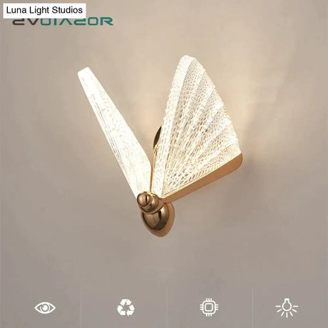 Merve - Nordic Creative Colorful Butterfly Led Wall Lamp Wall Lamp