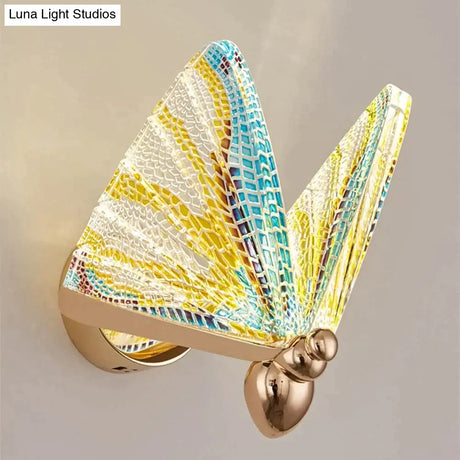 Merve - Nordic Creative Colorful Butterfly Led Wall Lamp Wall Lamp