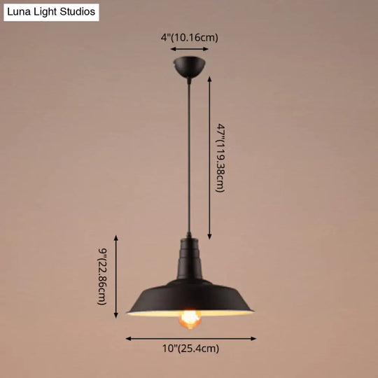 Industrial Metal Pendant Light For Coffee Shop