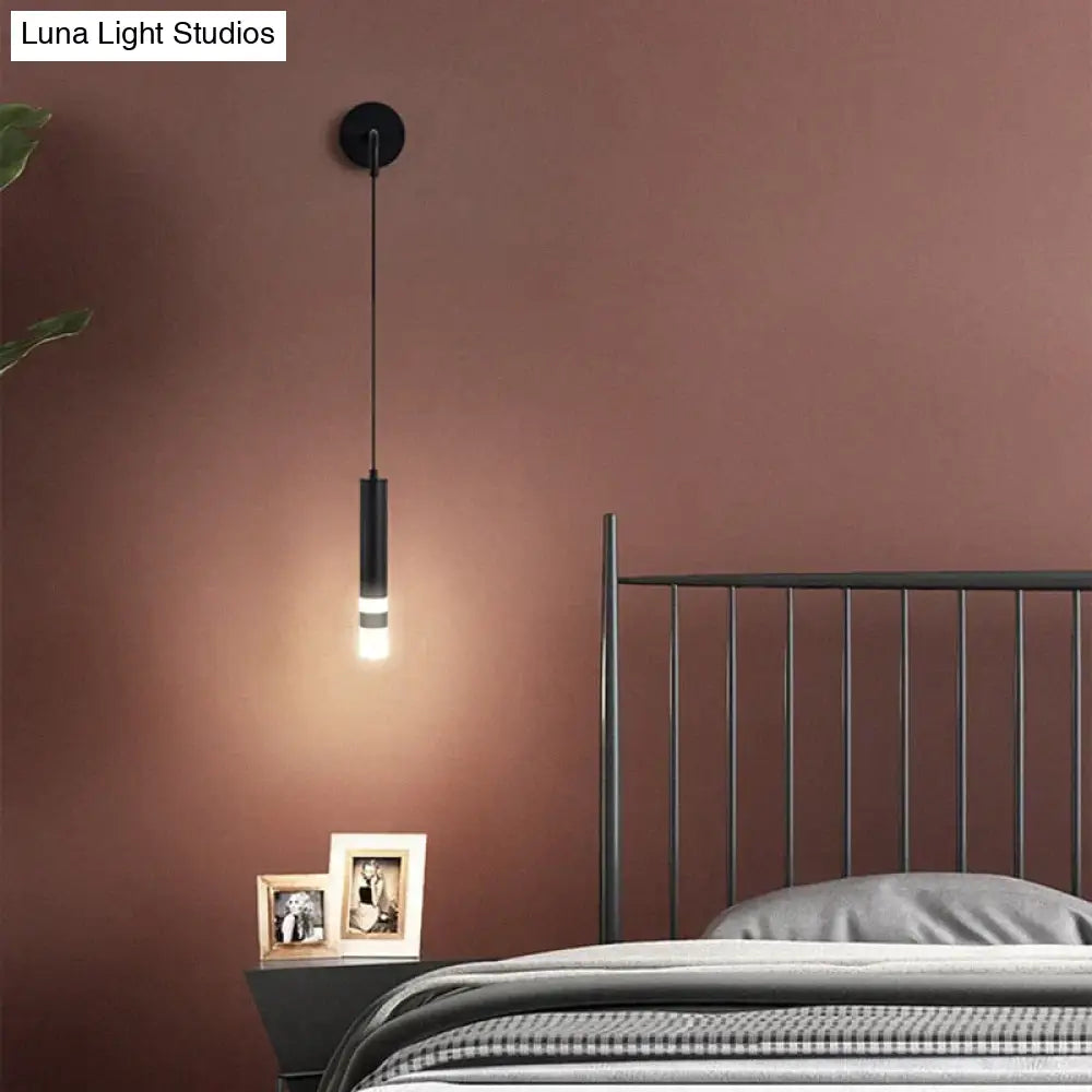 Minimalist Creative Luxury Bedroom Bedside Wall Lamp With Spotlight Wall Lamp