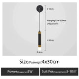 Minimalist Creative Luxury Bedroom Bedside Wall Lamp With Spotlight Type A / Warm Light 3000K Wall