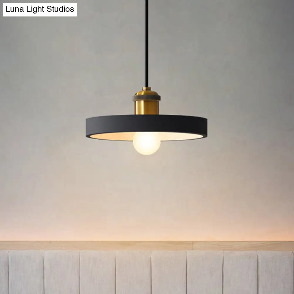 Modern Geometric Pendant Light - Stylish Resin-Cement Suspension Fixture For Dining Room