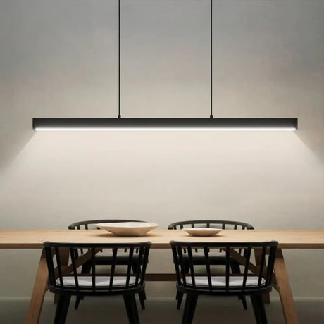 Minimalist Led Long Bar Pendant Light for Dining Room Kitchen pendant Light