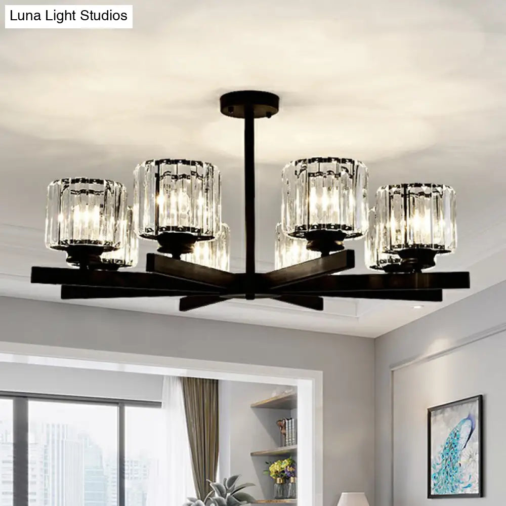 Minimalistic Crystal Ceiling Lamp For Living Room