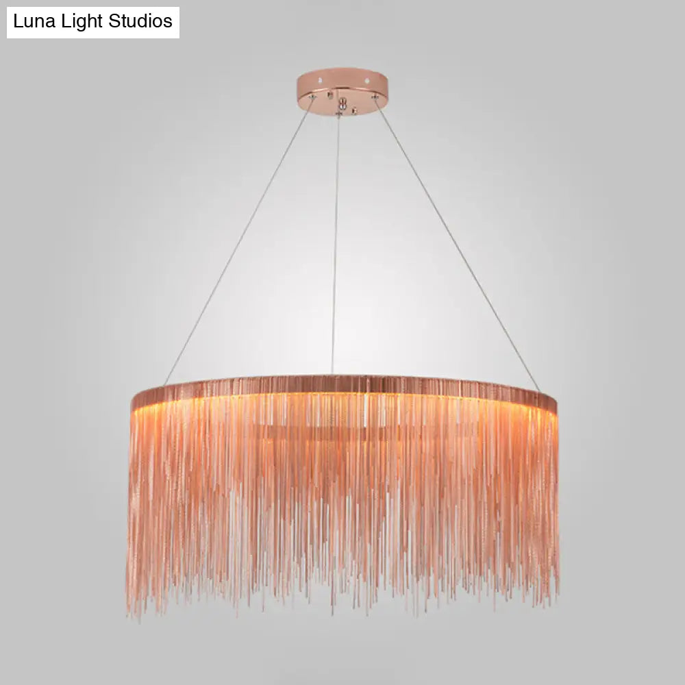 Minimalistic Led Aluminum Chandelier Pendant Light – Perfect For Living Room Ceiling