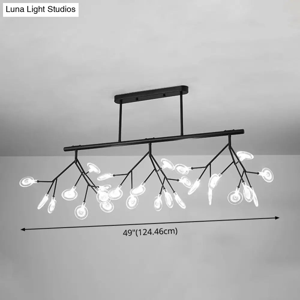 Modern Acrylic Firefly Island Pendant Ceiling Lights For Dining Room 27