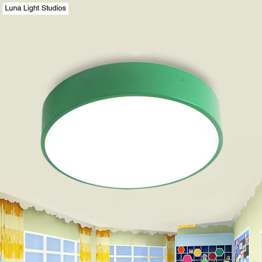 Modern Acrylic Flushmount Ceiling Lamp For Corridor Dining Table In Candy Colors