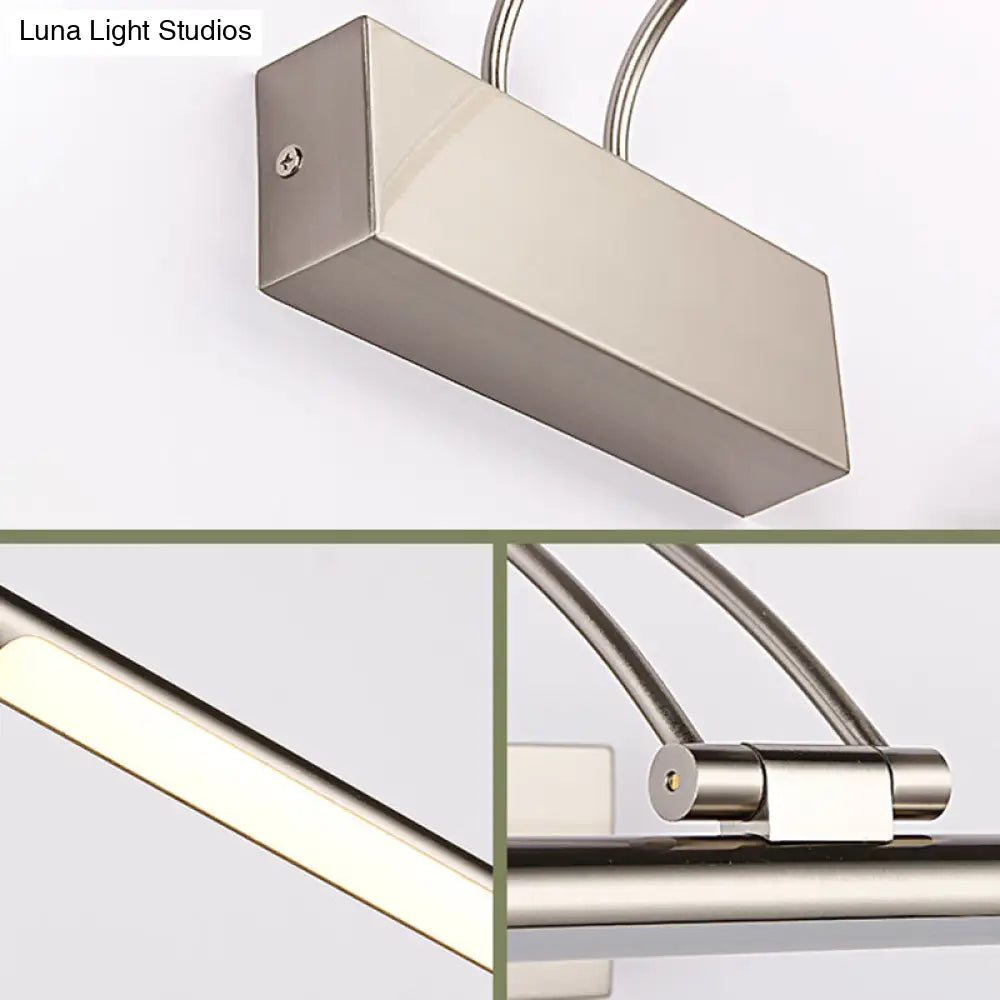 Modern Acrylic Led Vanity Wall Light Fixture For Simplicity And Elegance In Your Bathroom