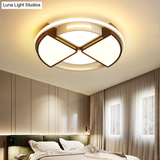 Modern Acrylic Round Ceiling Lights Flush Mount - Warm/White 16/19.5

Note: Seo Optimization Is