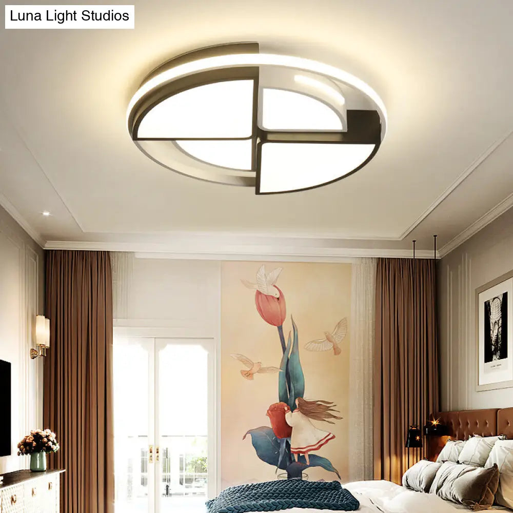 Modern Acrylic Round Ceiling Lights Flush Mount - Warm/White 16/19.5

Note: Seo Optimization Is