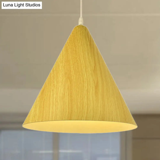 Modern Aluminum Pendant Ceiling Light In White/Yellow - Stylish Living Room Lamp