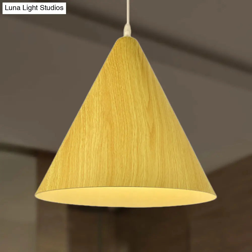 Modern Aluminum Pendant Ceiling Light In White/Yellow - Stylish Living Room Lamp