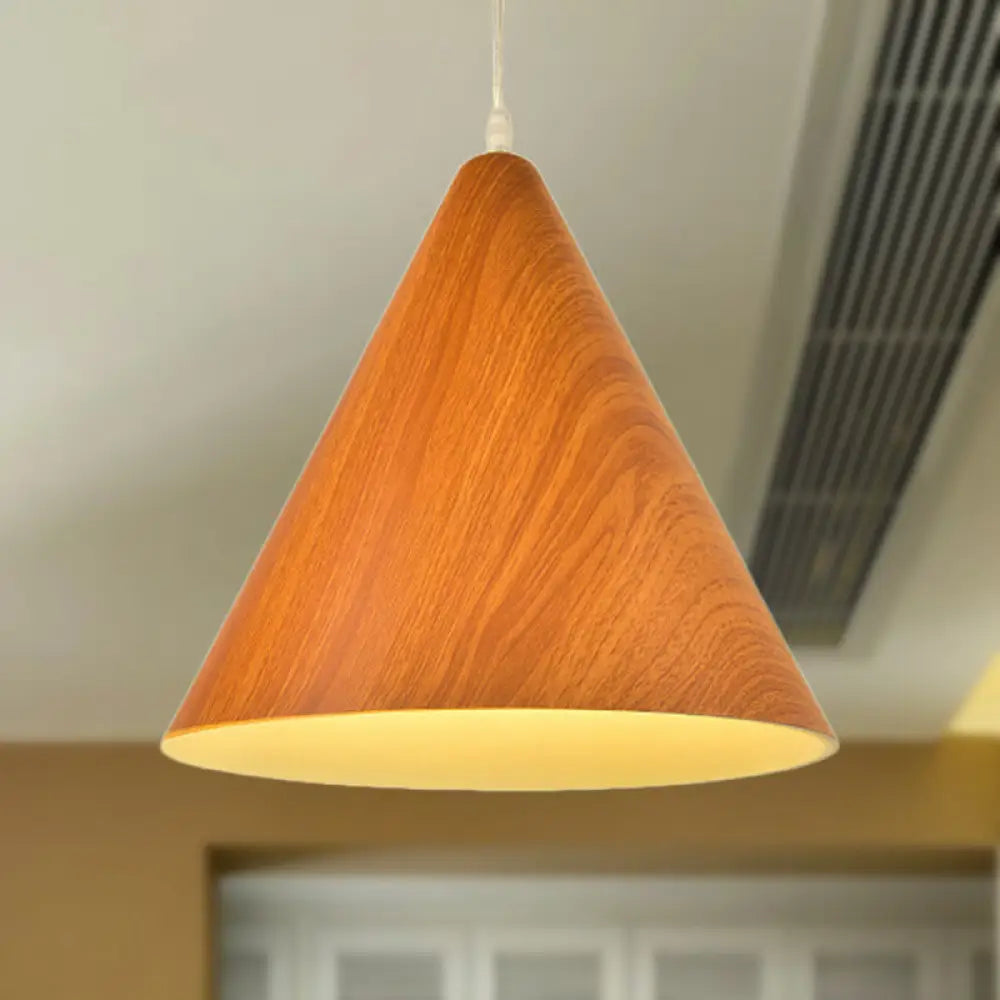 Modern Aluminum Pendant Ceiling Light In White/Yellow - Stylish Living Room Lamp Red Brown