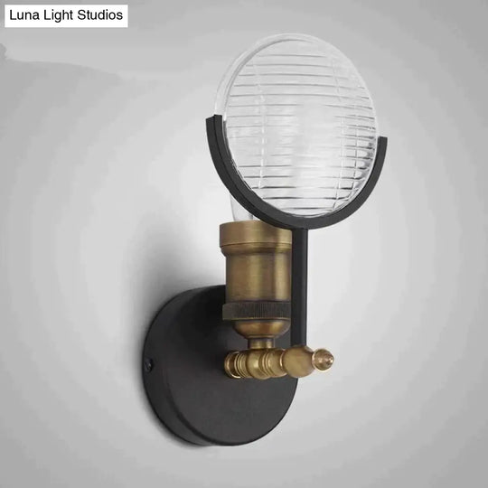 Modern Art Deco Glass Led Wall Lamp Sconce For Bedroom Foyer Lighting Corridor Luminaire E27 Light