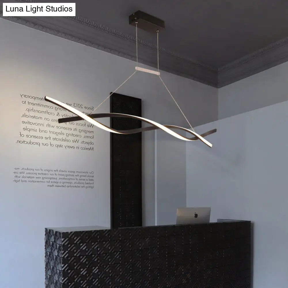 Modern Art Deco Led Pendant Light For Reception Area