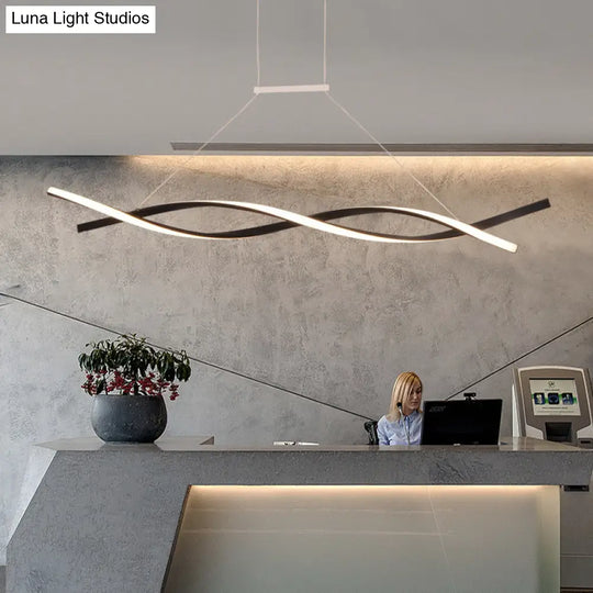 Modern Art Deco Led Pendant Light For Reception Area