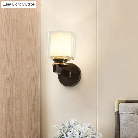 Modern Bedroom Lamp Single Mirror Copper Wall Lamps