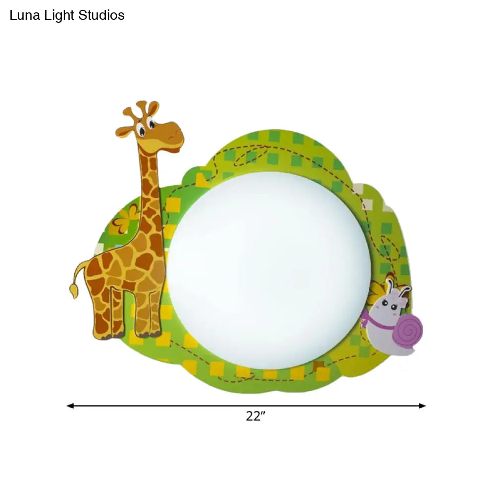 Modern Cartoon Led Nursing Room Wall Sconce