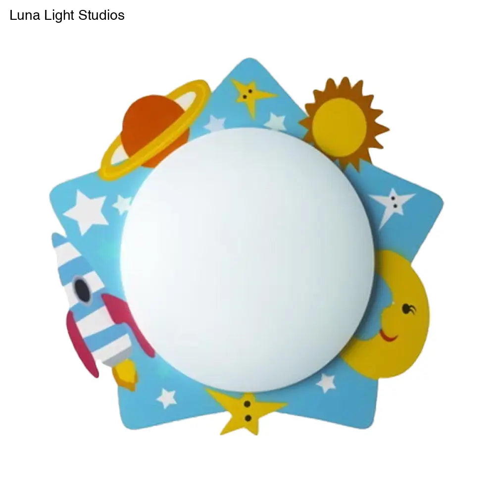 Modern Cartoon Led Nursing Room Wall Sconce