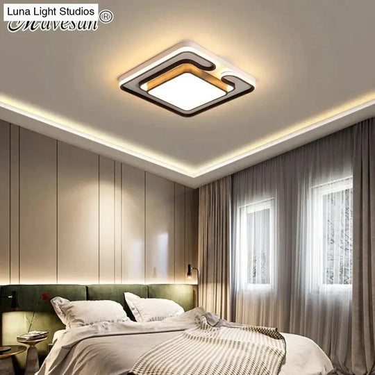 Modern Ceiling Lamp Bedroom For 10-15Square Meteres Dimmer Lamparas De Techo Abajur Dining Room