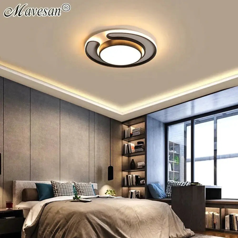 Modern Ceiling Lamp Bedroom For 10-15Square Meteres Dimmer Lamparas De Techo Abajur Dining Room