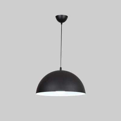 Modern Ceiling Lamps Semicircle Lampshade Aluminum Pendant Lights Restaurant Dining Table Kitchen Decorative Lighting