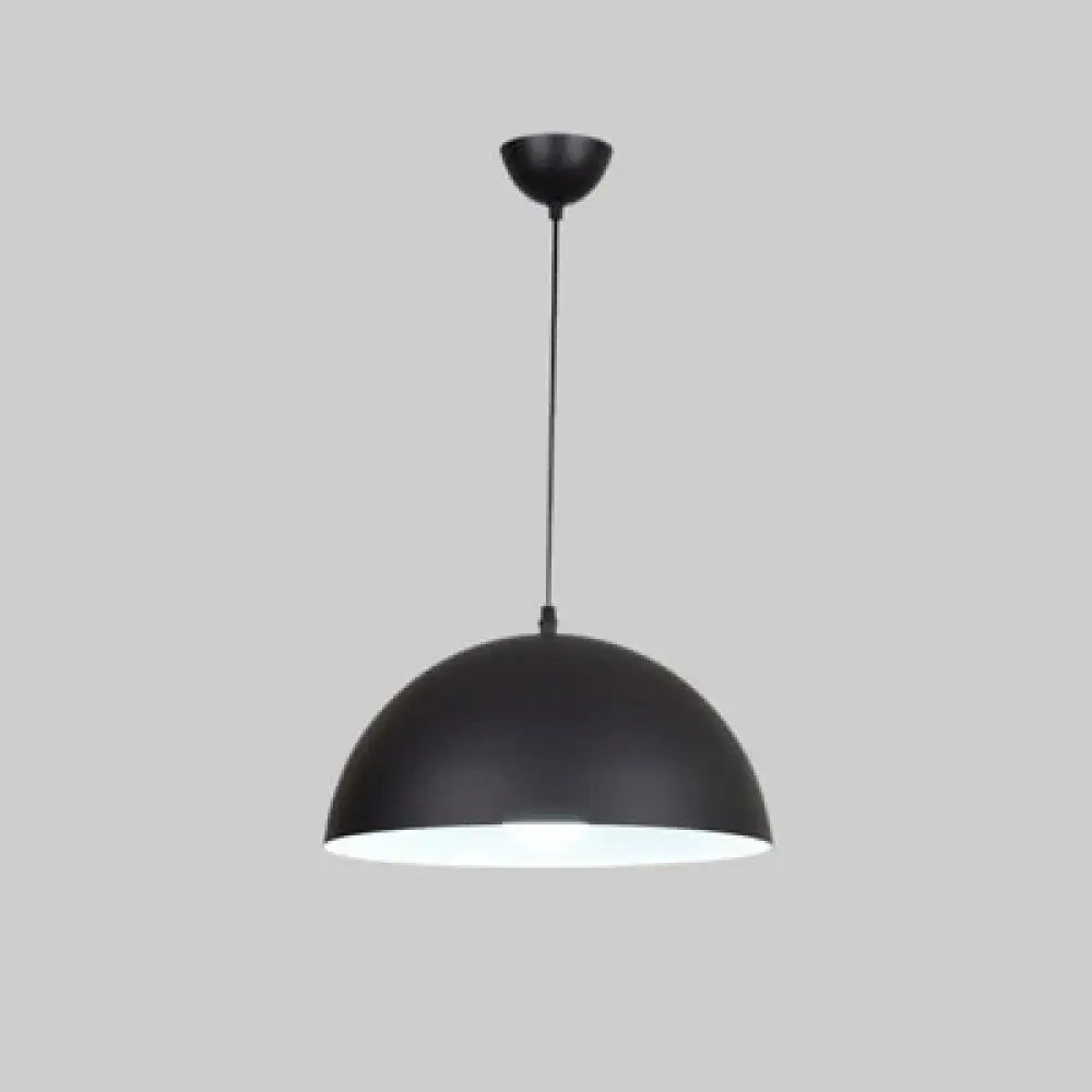 Modern Ceiling Lamps Semicircle Lampshade Aluminum Pendant Lights Restaurant Dining Table Kitchen