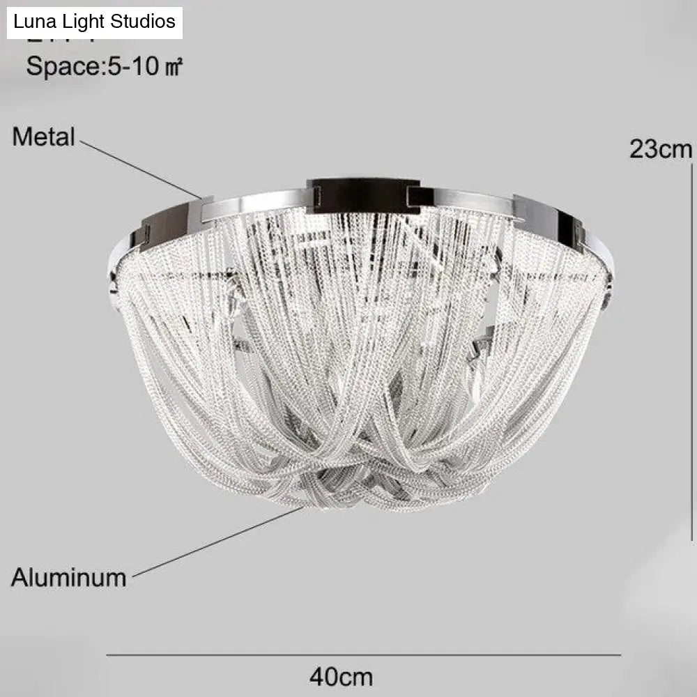 Modern Ceiling Light For Dining Room Led Silver Lamp Bedroom Led Lamps Living Loft Metal Lighting