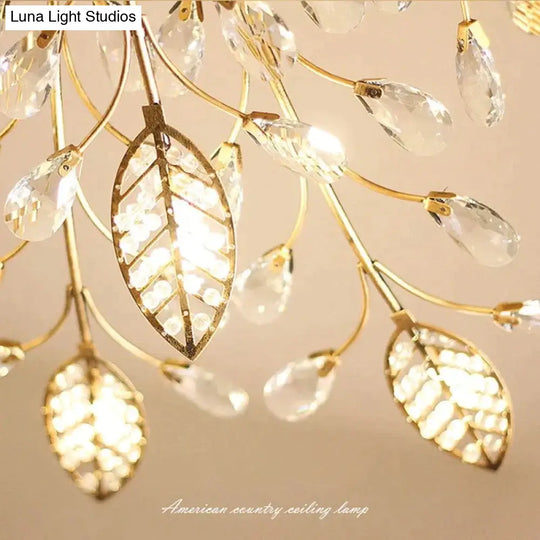 Modern Ceiling Light For Living Room Led Crystal Lamp Bedroom Lamps Dining Gold Loft Lighting