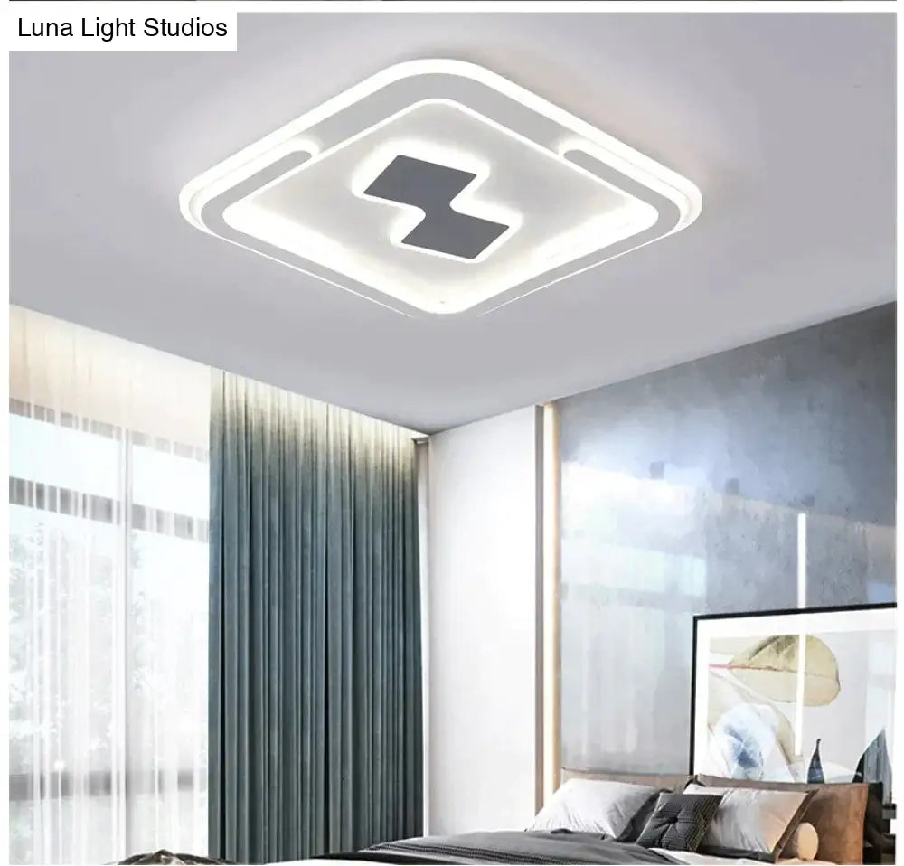 Modern Ceiling Lights Lamp White Cartoon Shape High Quality For Baby Room Bedroom Fixtures