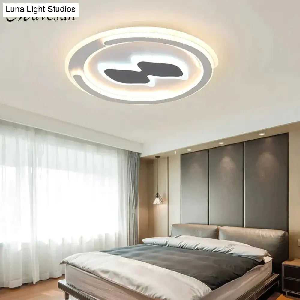 Modern Ceiling Lights Lamp White Cartoon Shape High Quality For Baby Room Bedroom Fixtures