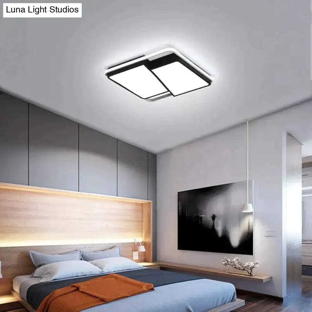 Modern Ceiling Lights Remote Dimmable Led Lamp Fixture For Dining Living Room Bedroom Kitchen Home