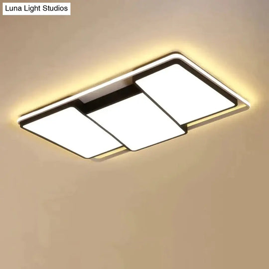 Modern Ceiling Lights Remote Dimmable Led Lamp Fixture For Dining Living Room Bedroom Kitchen Home